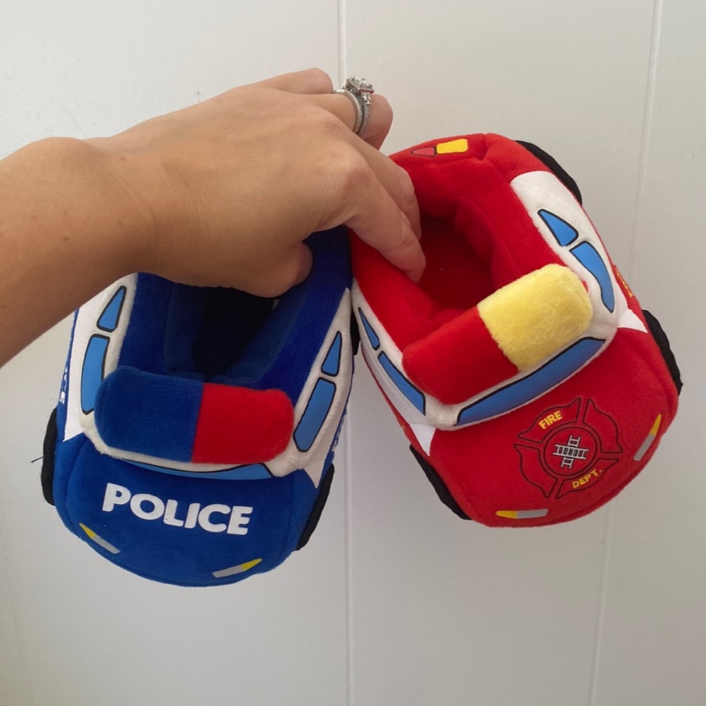 Police/Fireman Slippers